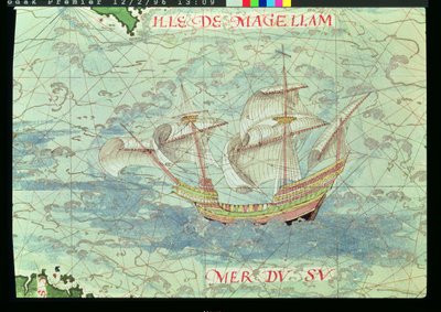 F.41v Una carabela, detalle de 